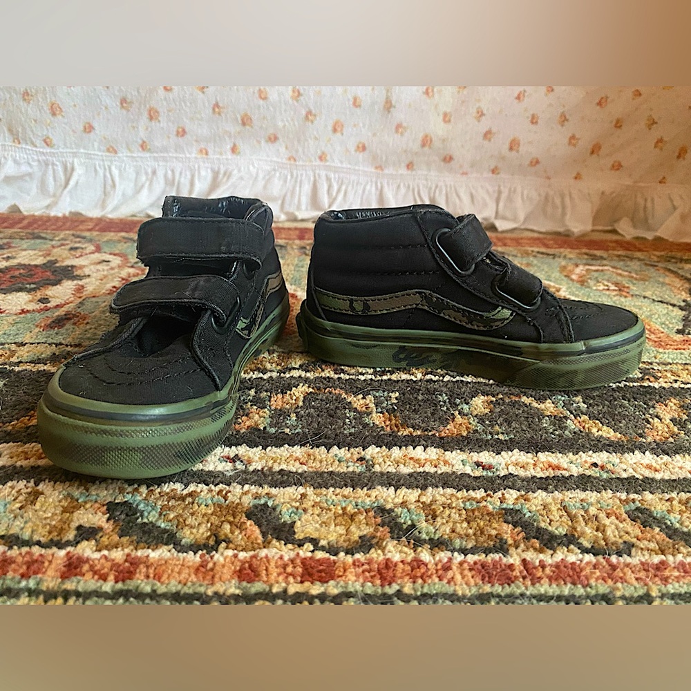 Boy’s Hi Top Camo Vans